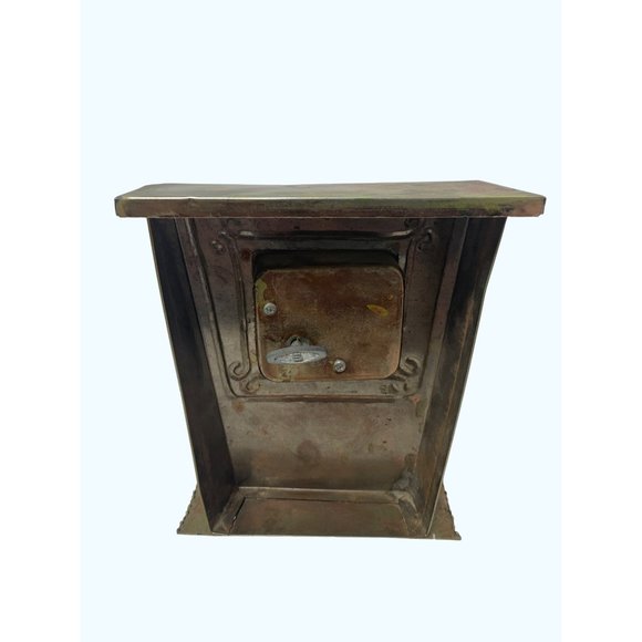 Entertainer Music Box Metal Vintage Piano Player Copper - Picture 4 of 7